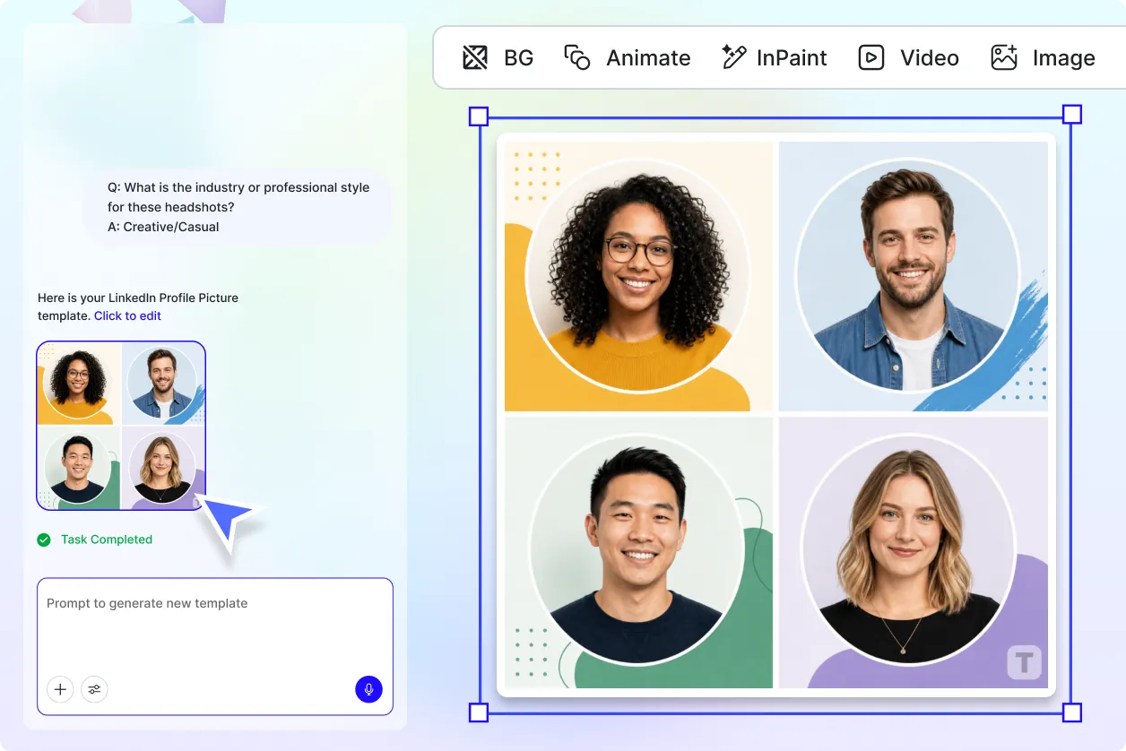 Free AI LinkedIn Profile Picture Generator, Free LinkedIn Profile Picture Maker [ No Signup ]